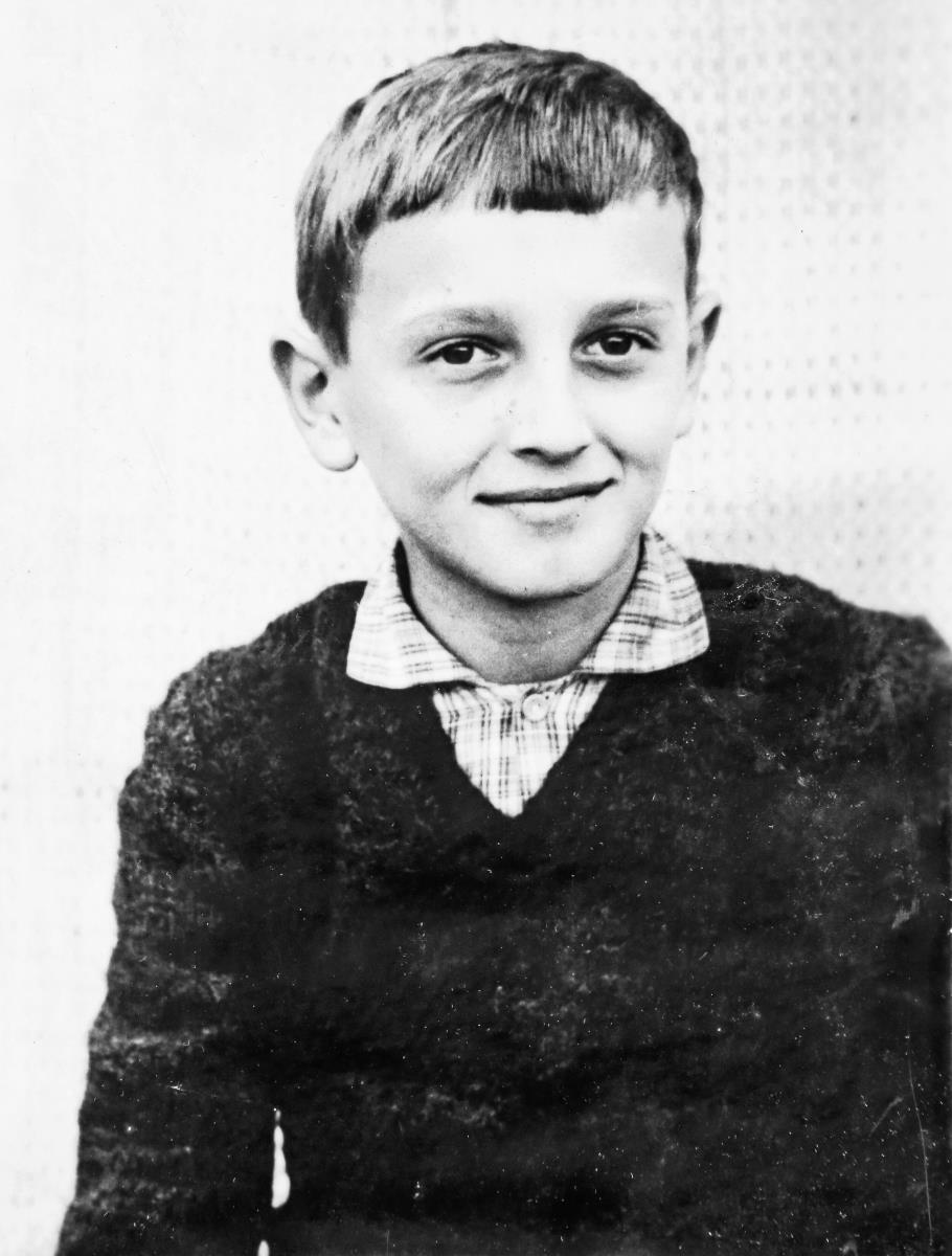 Radoš Bajić kao učenik sedmog razreda