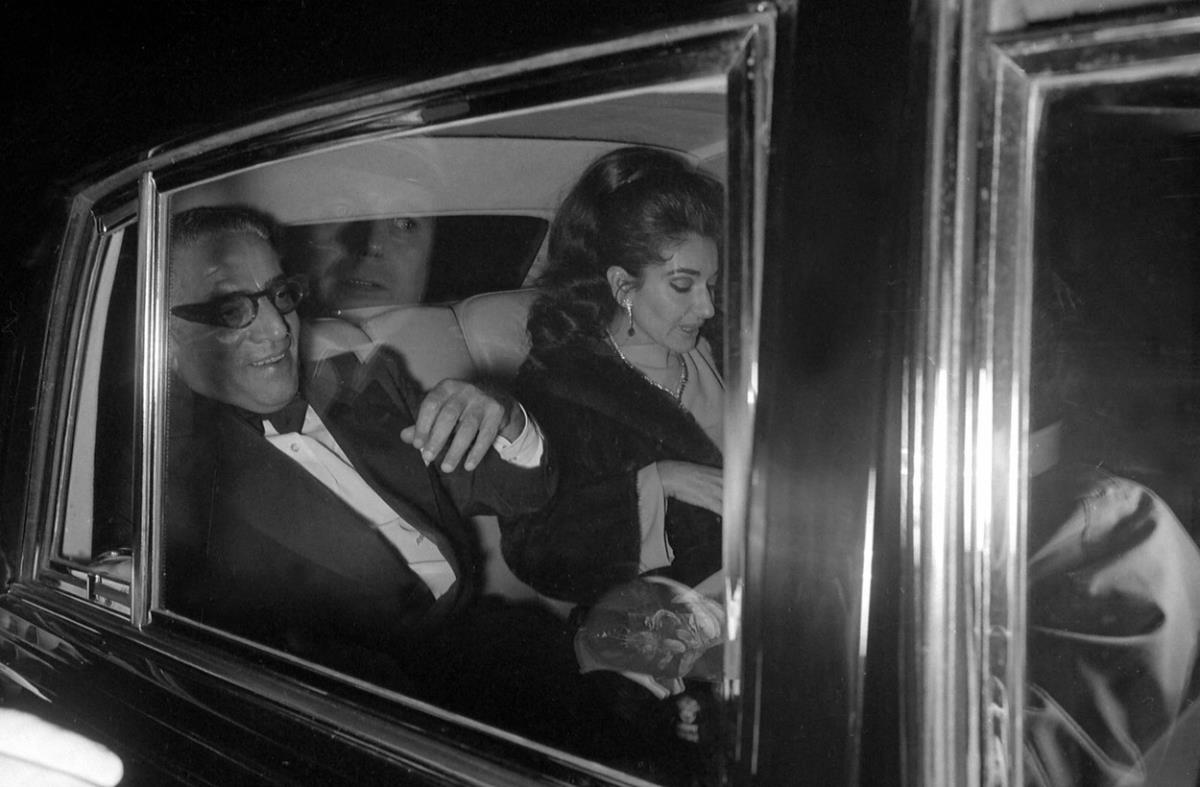 Marija Kalas, Aristotel Onazis