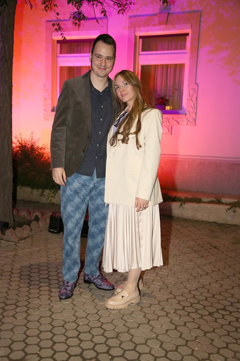 Aleksa Balašević sa suprugom Nikolinom