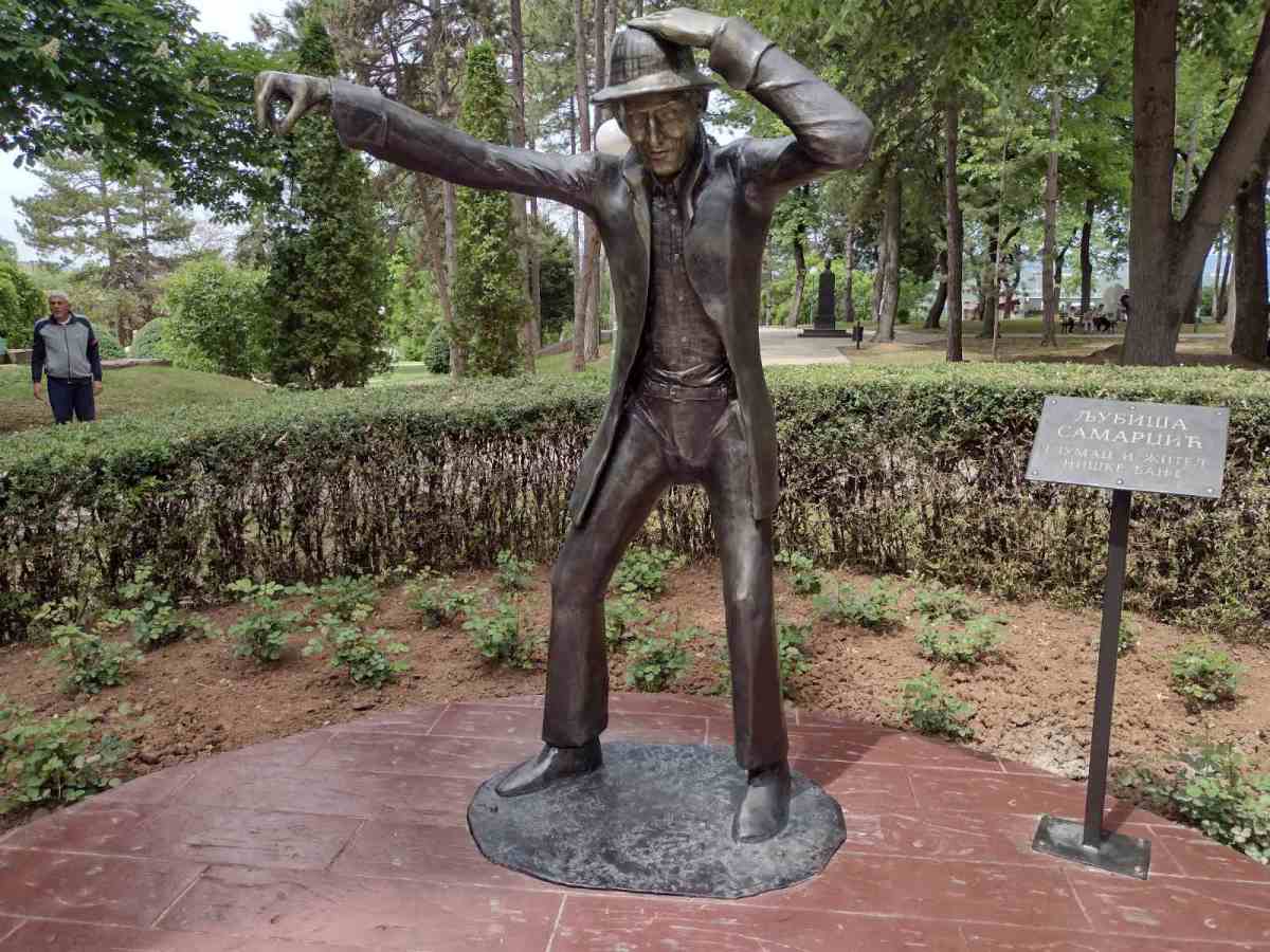 Spomenik Ljubiši Samardžić u Niškoj Banji