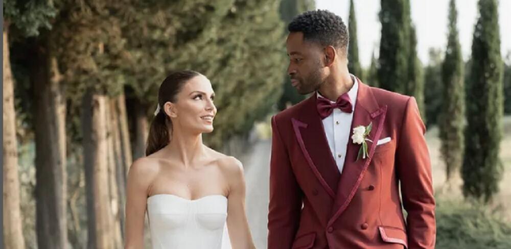 Nina Seničar sa suprugom Džejem Elisom