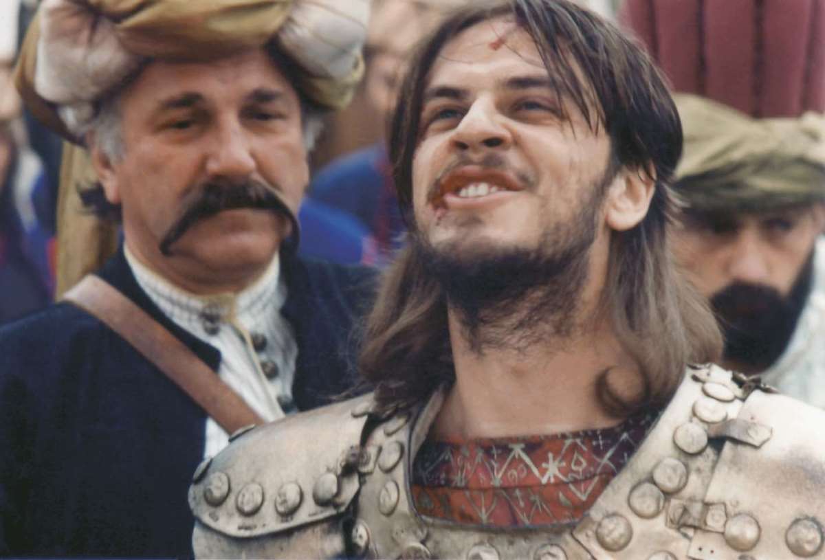 Žarko Laušević kao Miloš Obrenović u filmu Boj na Kosovu