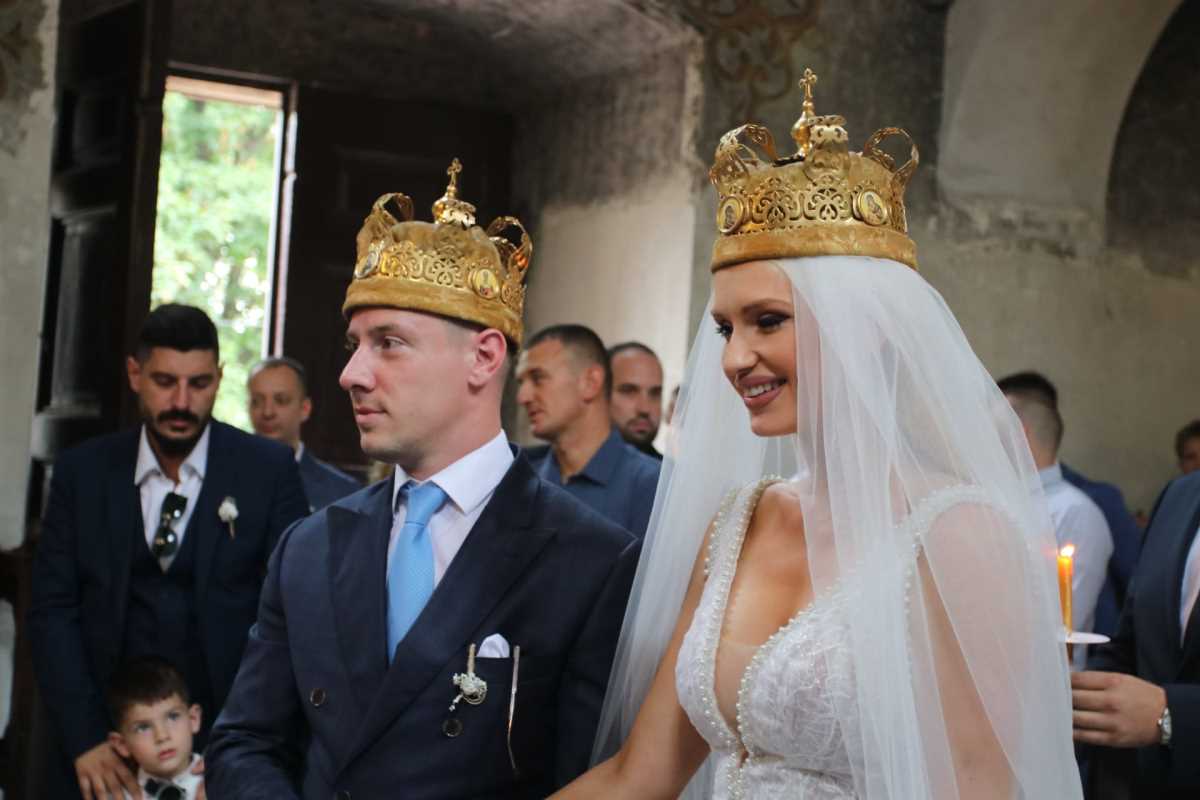 Venčanje Anje Mit i Vladimira Petrovića