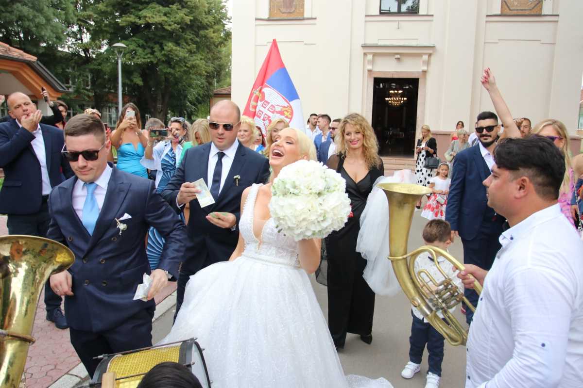 Venčanje Anje Mit i Vladimira Petrovića