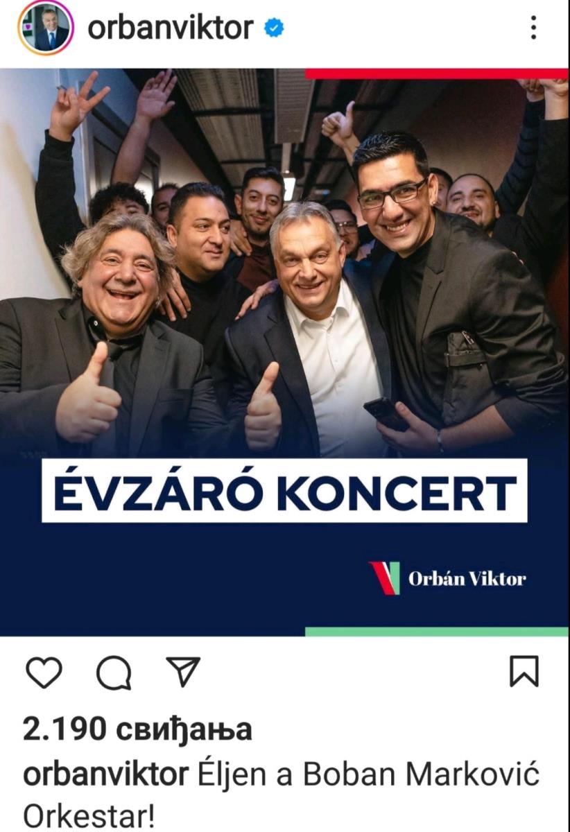 VIKTOR ORBAN SA TAKIJEM MARINKOVIĆEM U GUČI Rijaliti učesnik i bivši premijer Mađarske uživaju u kafani u srpskim specijalitetima