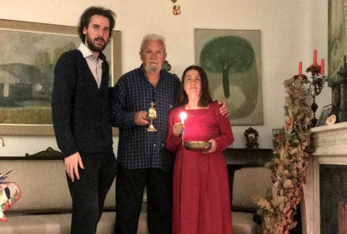 Ljiljana Habjanović Đurović sa porodicom