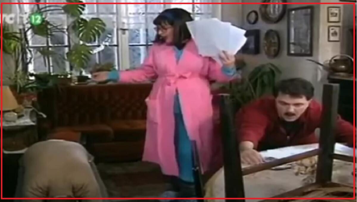 Vesna Trivalić i Rade Marjanović u seriji Porodično blago