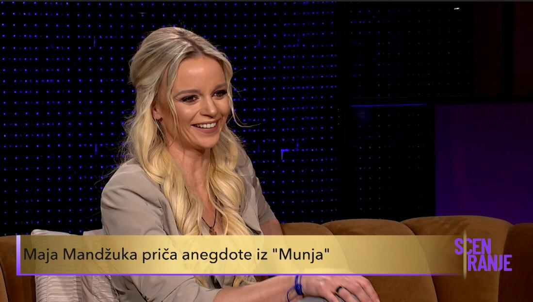 Maja Mandžuka u emisiji Sceniranje