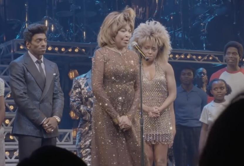 Tina Tarner u šljokičastoj haljini