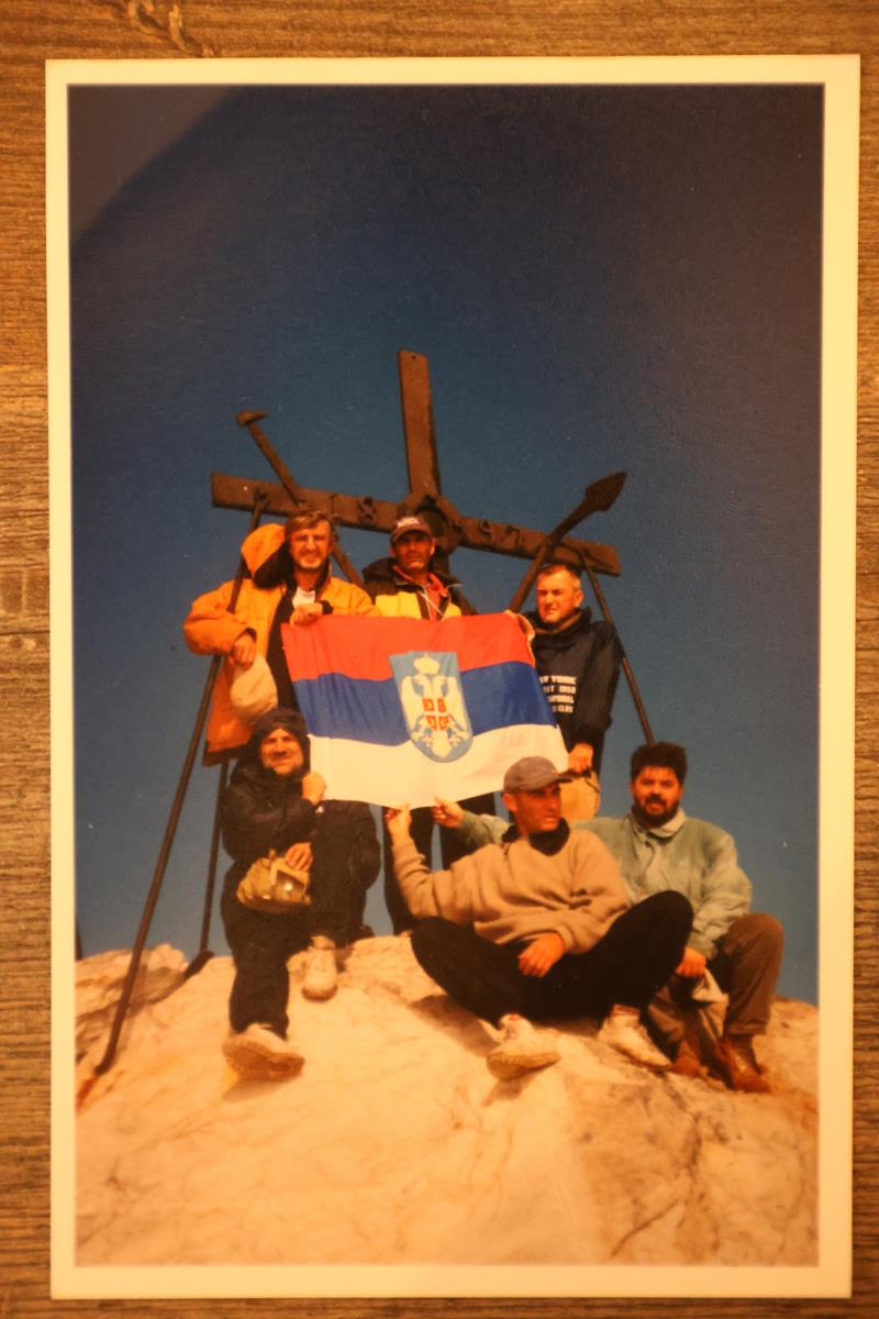 Gojko Baletić na Kajmakčalanu