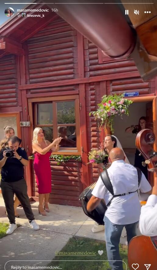Venčanje Maše Memedović