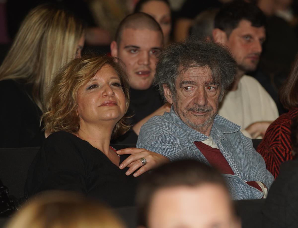 Predrag Miki Manojlović i Tamara Vučković na premijeri filma Indigo Kristal