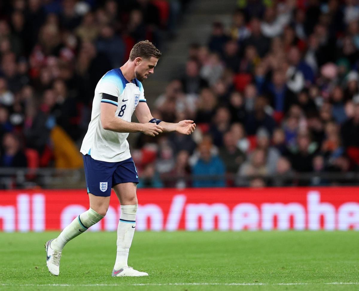 Džordan Henderson u dresu reprezentacije Engleske
