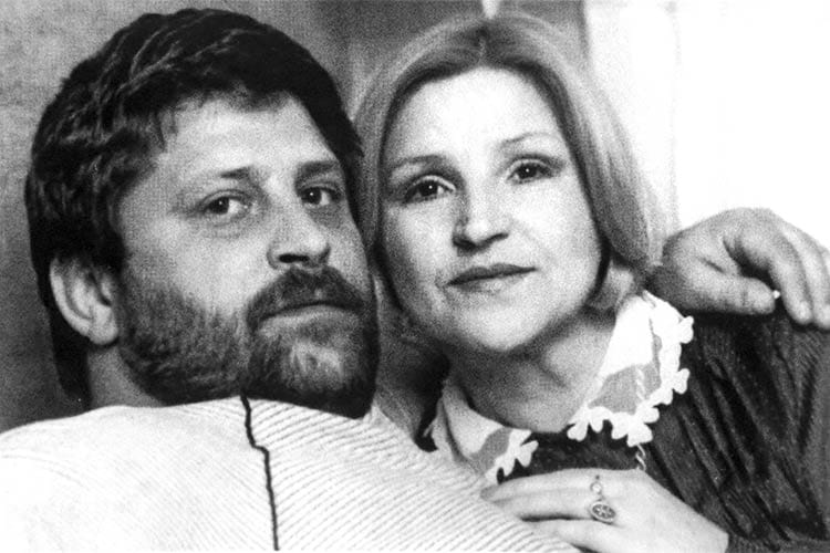 Mira Banjac sa sinom, Branislavom Branom Jovanovićem