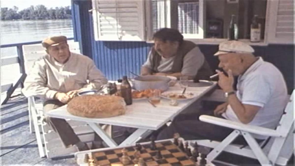 Mića Tomić u serijalu Kamiondžije sa Pavlom Vuisićem i Miodragom Petrovićem Čkaljom