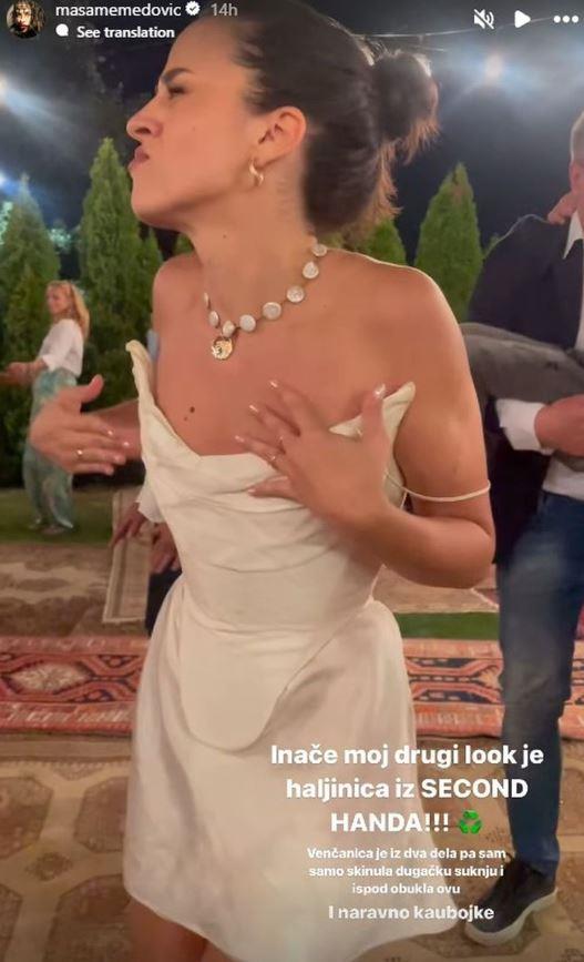 Venčanje Maše Memedović