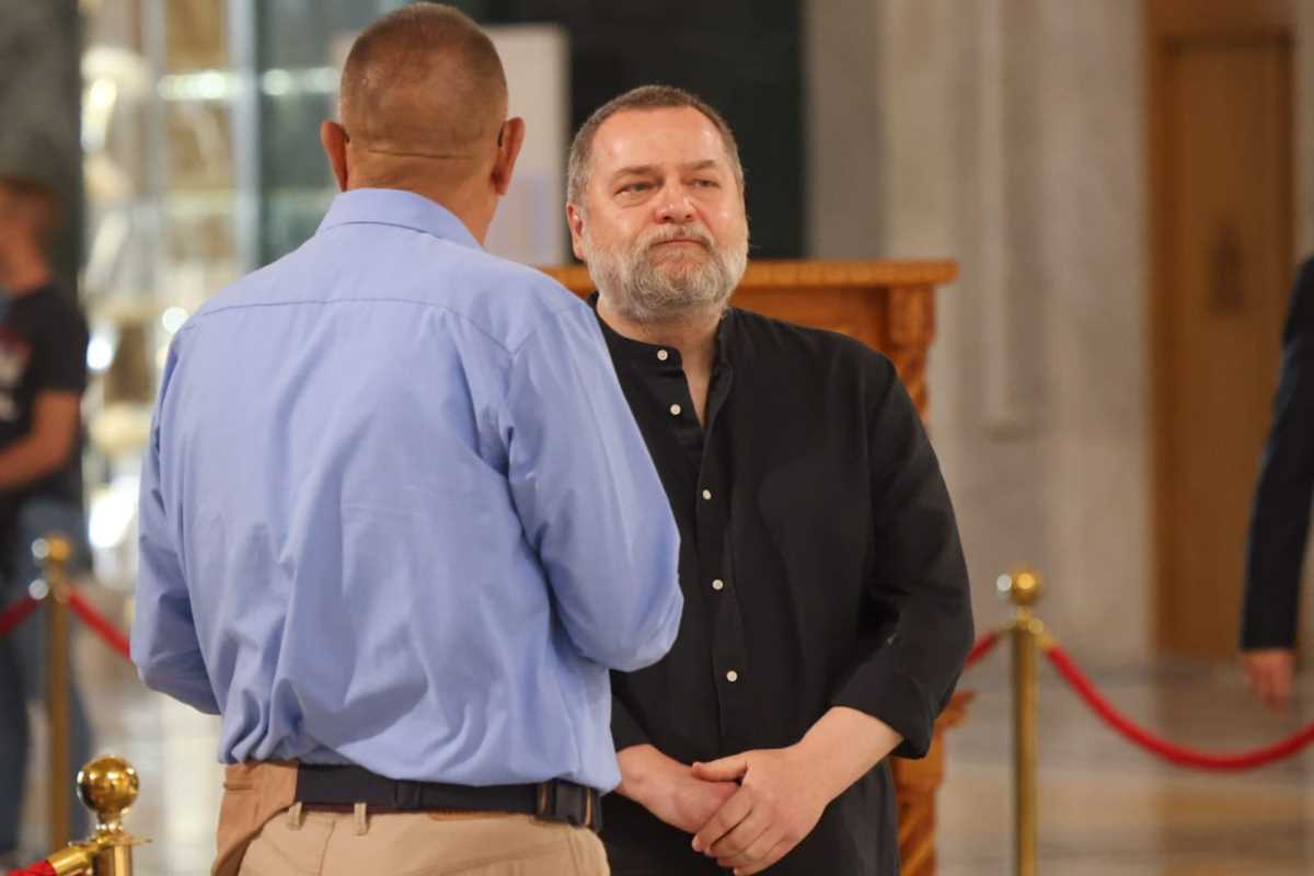 Nikola Pejaković u Hramu Svetog Save na Svesrpskom saboru