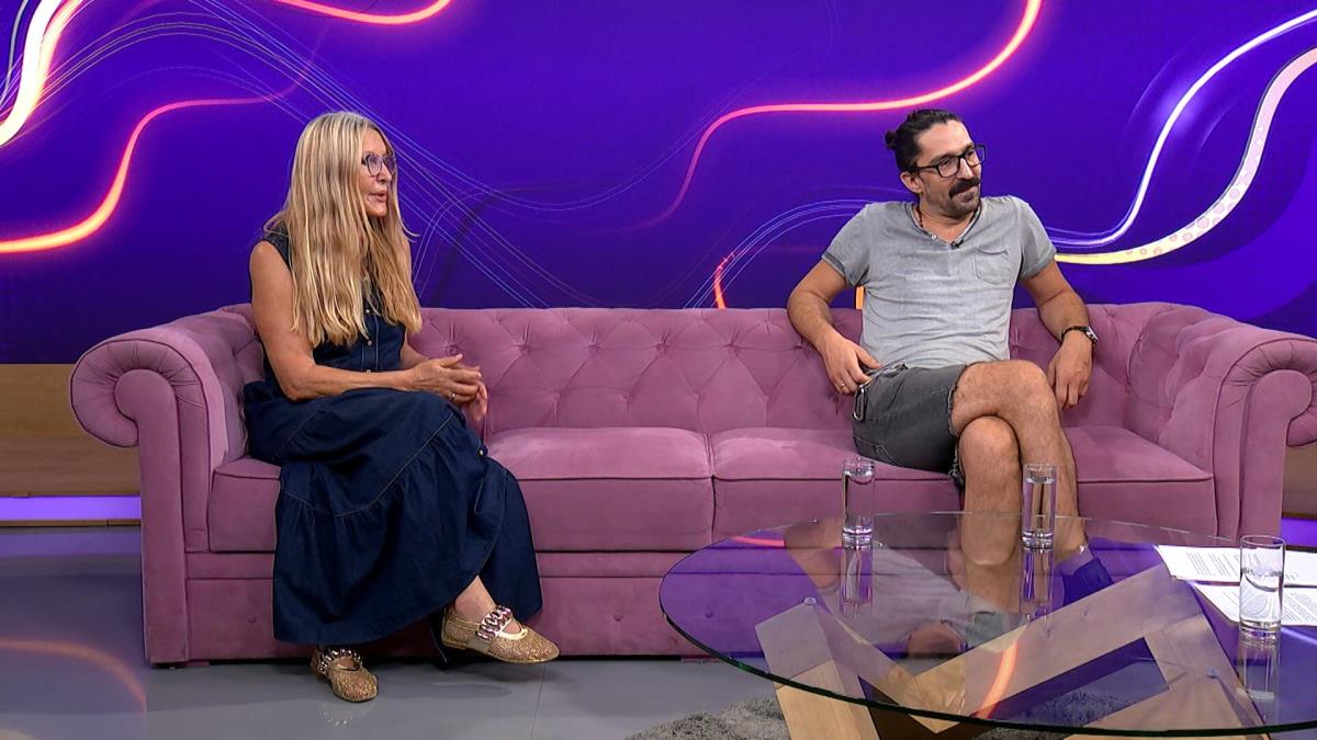 Verica Rakočević i Veljko u emisiji