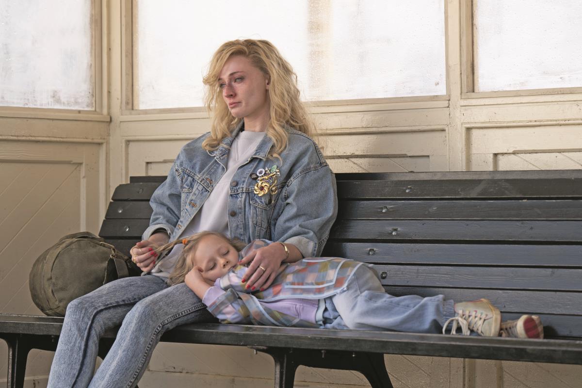 Joan S01E01 Sophie Turner as Joan Hannington & Mia Millichamp-Long as Kelly (c) Snowed In Productions & All3Media International (5).JPG