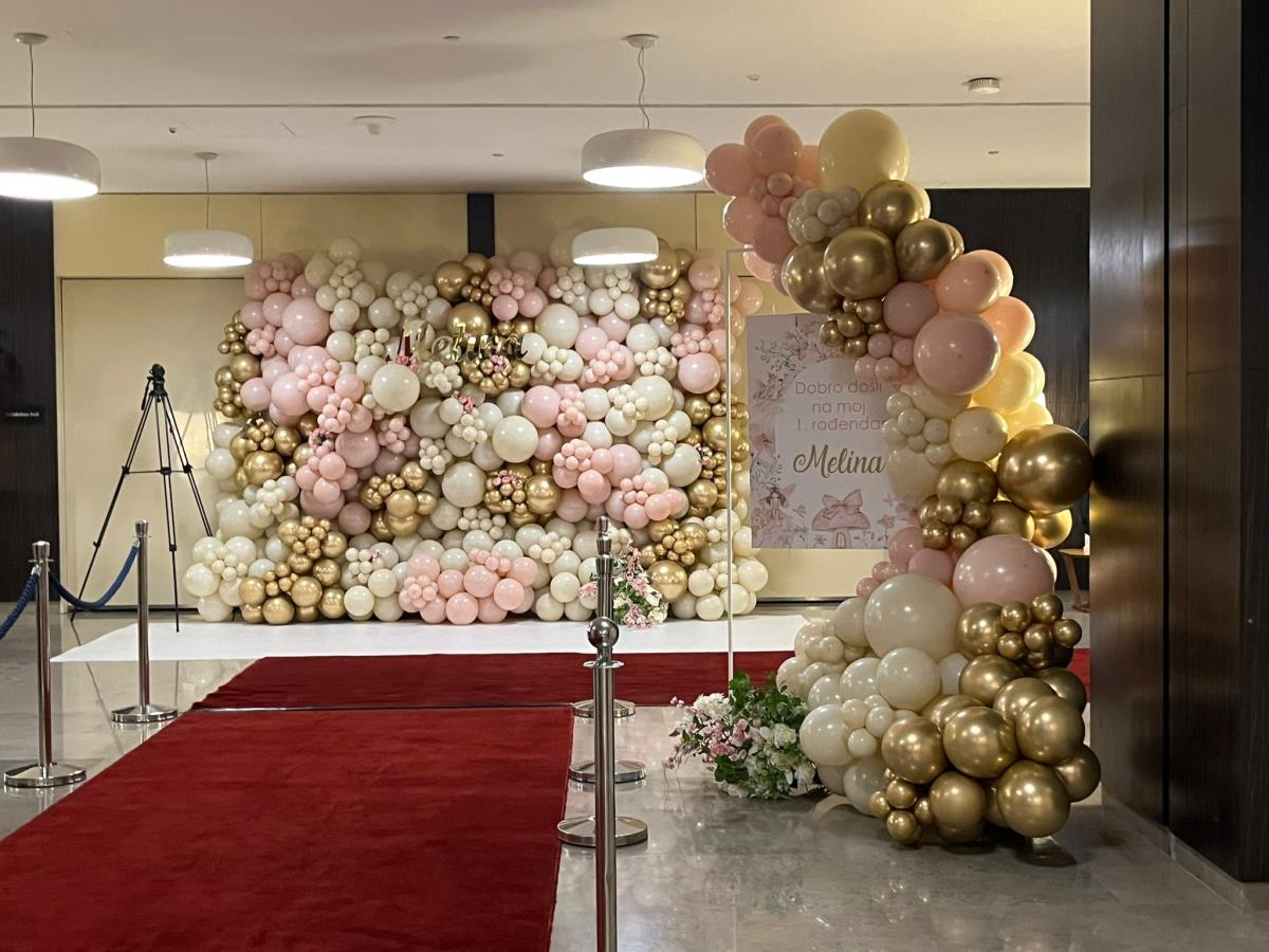 proslava - dekoracije Crowne plaza