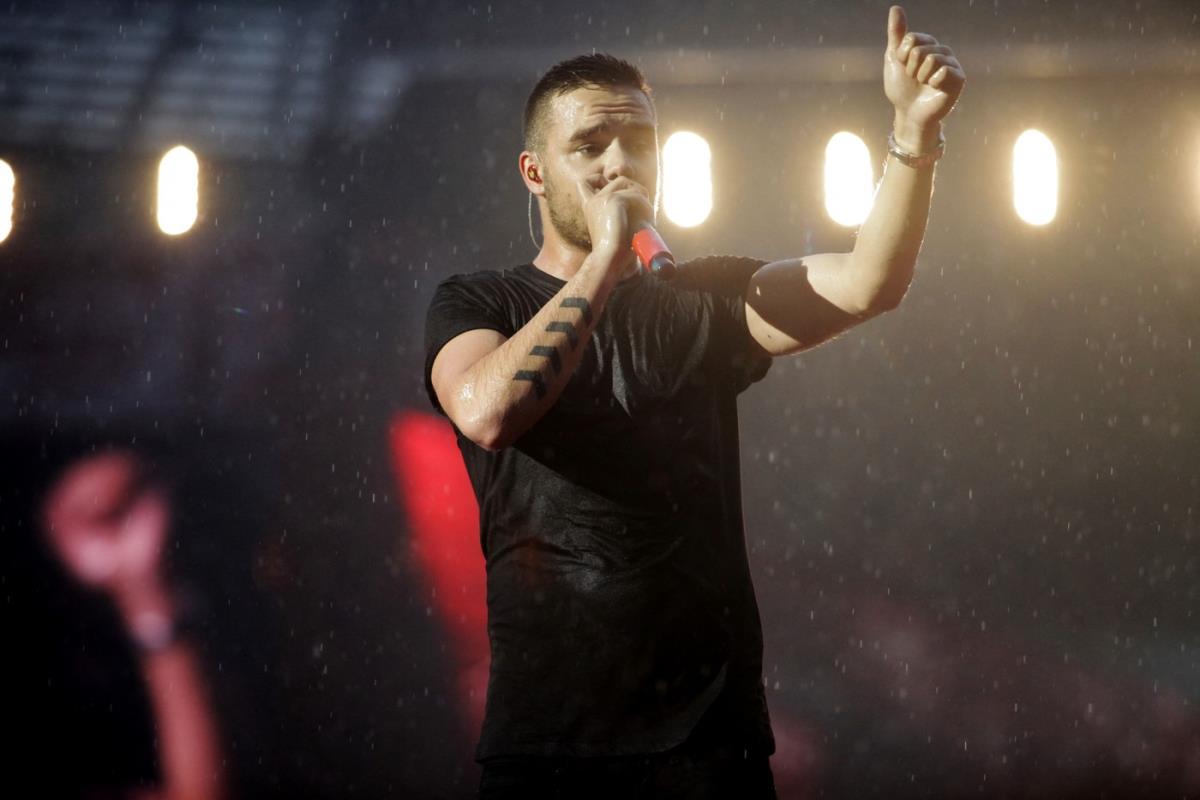 Lijam Pejn na koncertu