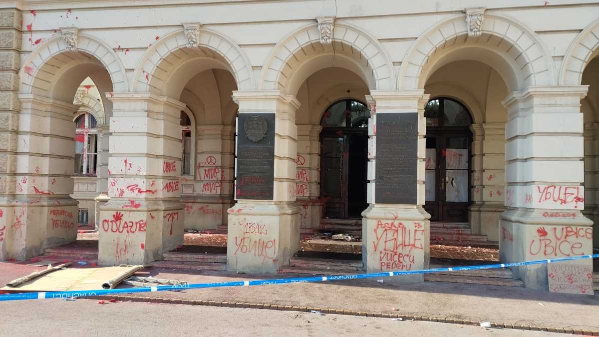 Novi Sad jutro nakon protesta