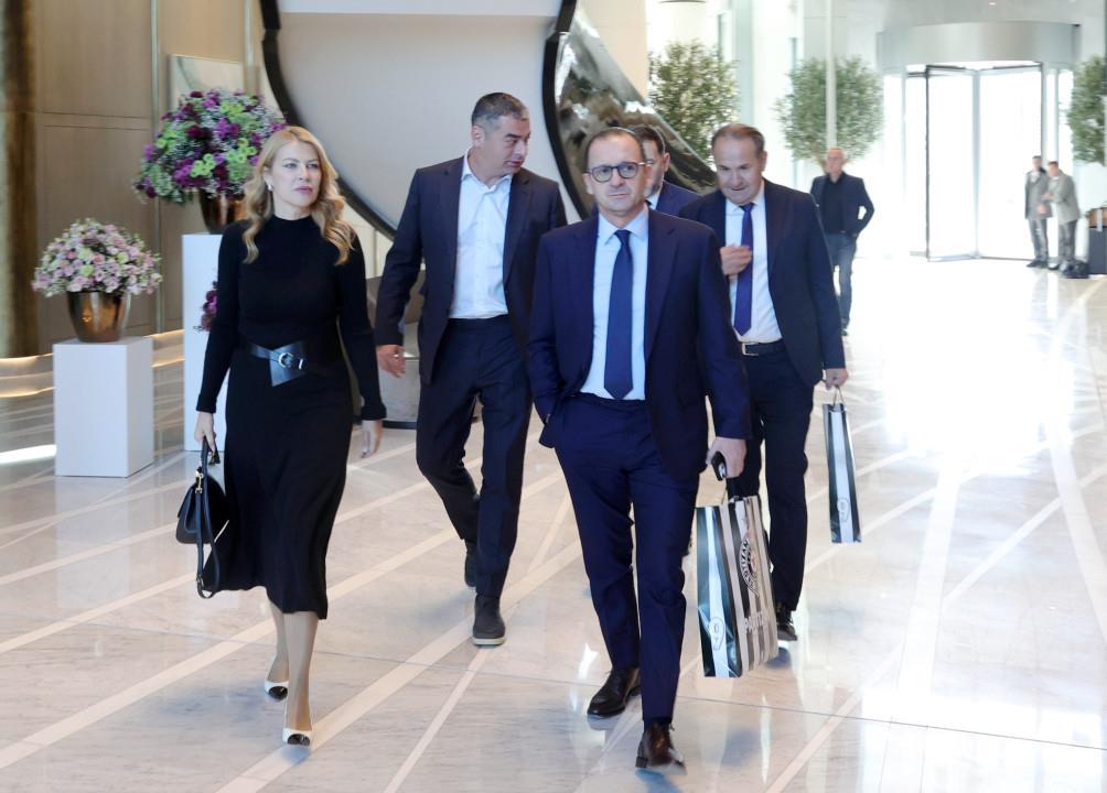 Predsednik UEFA na sastanku sa Ljajićem i Mijatovićem