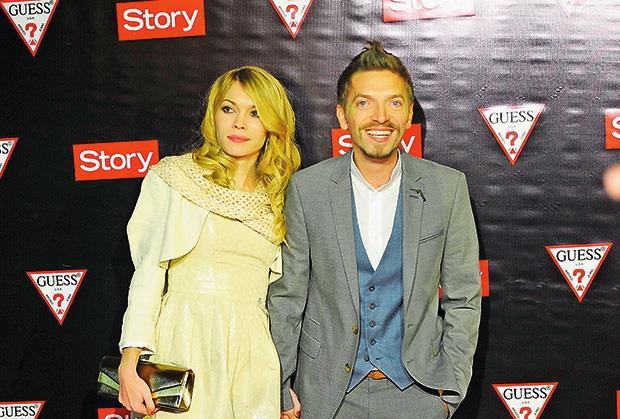 Peđa Damjanović sa bivšom suprugom