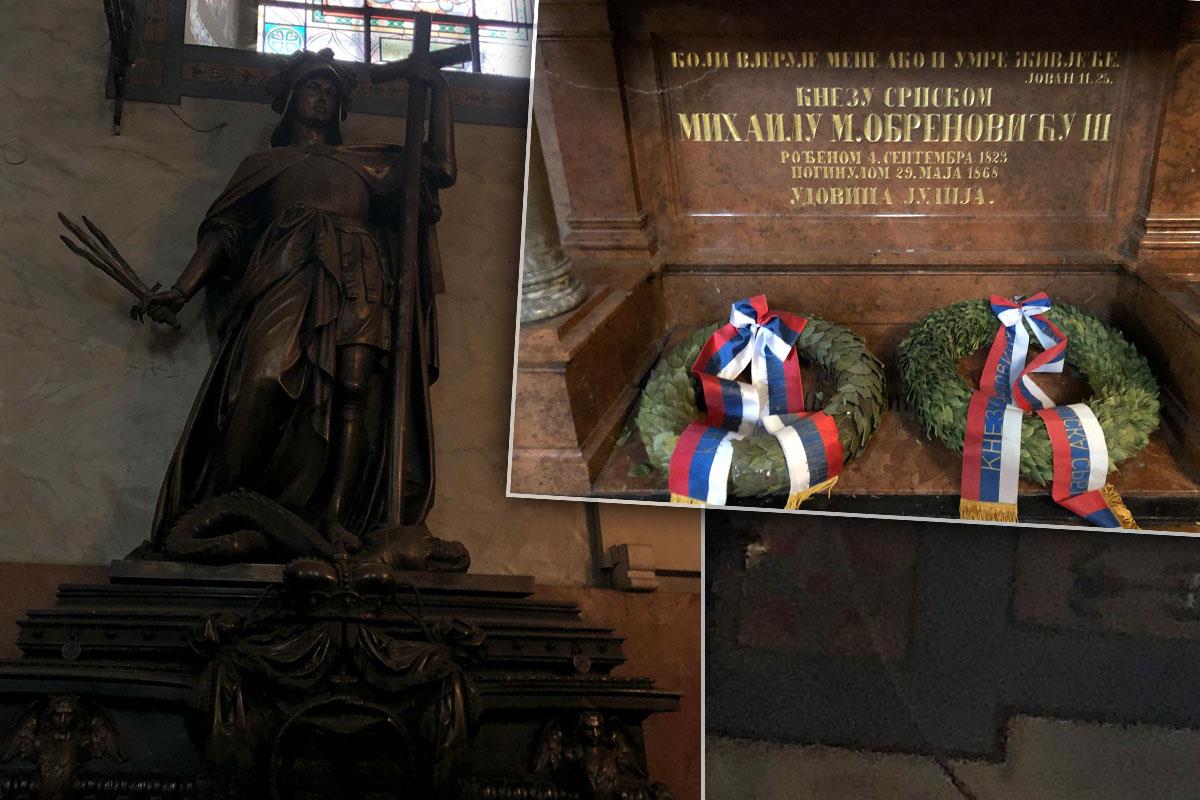 Grob kneza Mihaila u Sabornoj crkvi