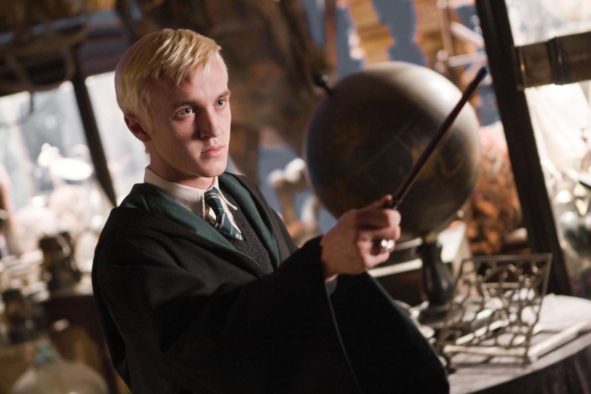 Tom Felton u ulozi Draka Melfoja u filmovima o Hariju Poteru