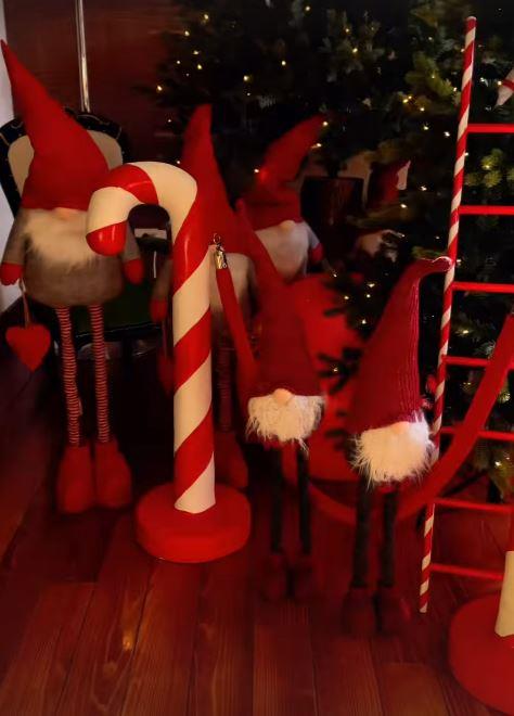 Jelena Karleuša pokazala novogodišnju jelku u porodičnom domu