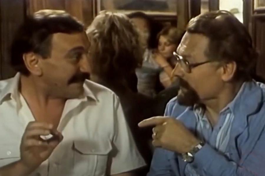 Dragomir Bojanić Gidra i Marko Todorović u filmu Žikina dinastija