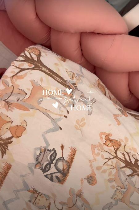 Milica Veličković stigla sa bebom u topli dom