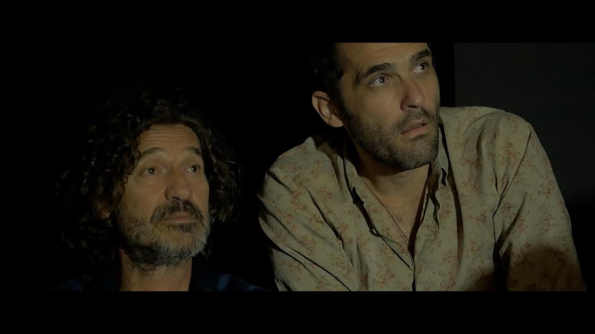 Dragan Jovanovic i Radivoje Bukvic u filmu Poslednji krug momci.jpg