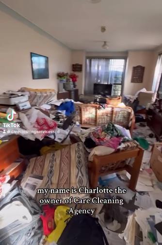 Šarlot Bosanket čisti užasno prljave stanove za novac