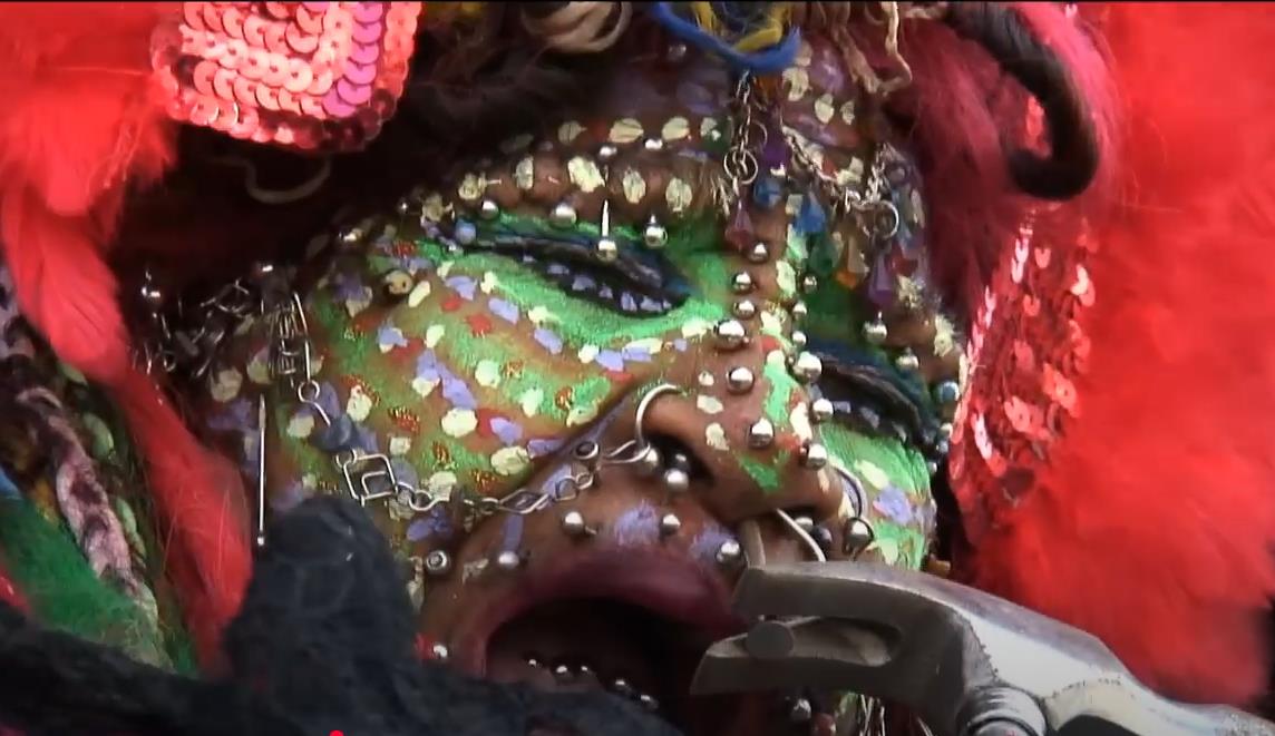 Elejn Dejvidson je žena sa najviše pirsinga na svetu 3.png