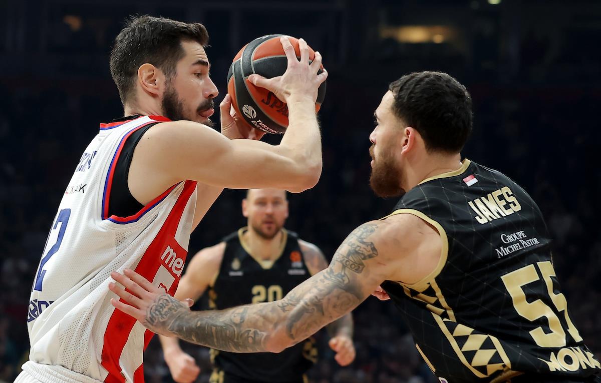 Crvena zvezda Monako Evroliga uživo