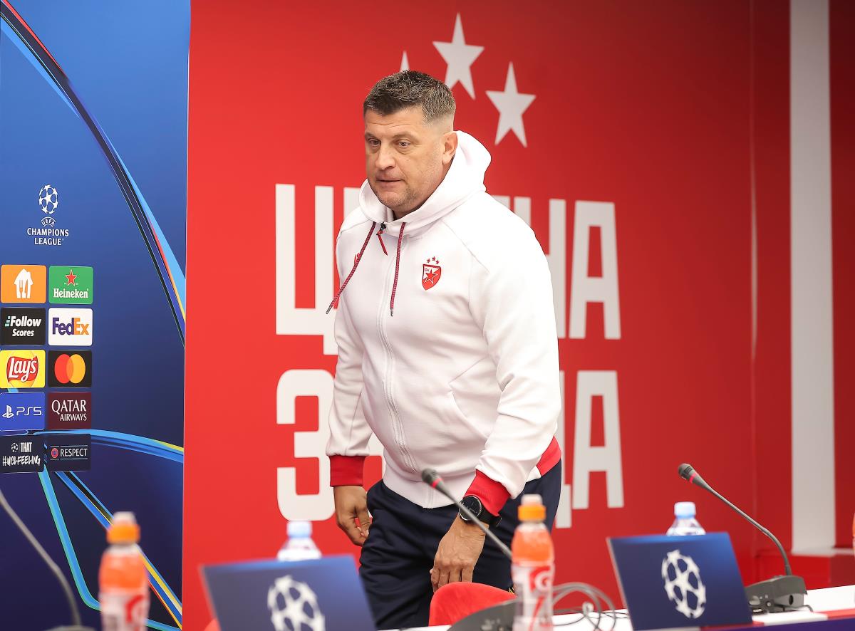 Trener Zvezde o motivaciji pred Železničar