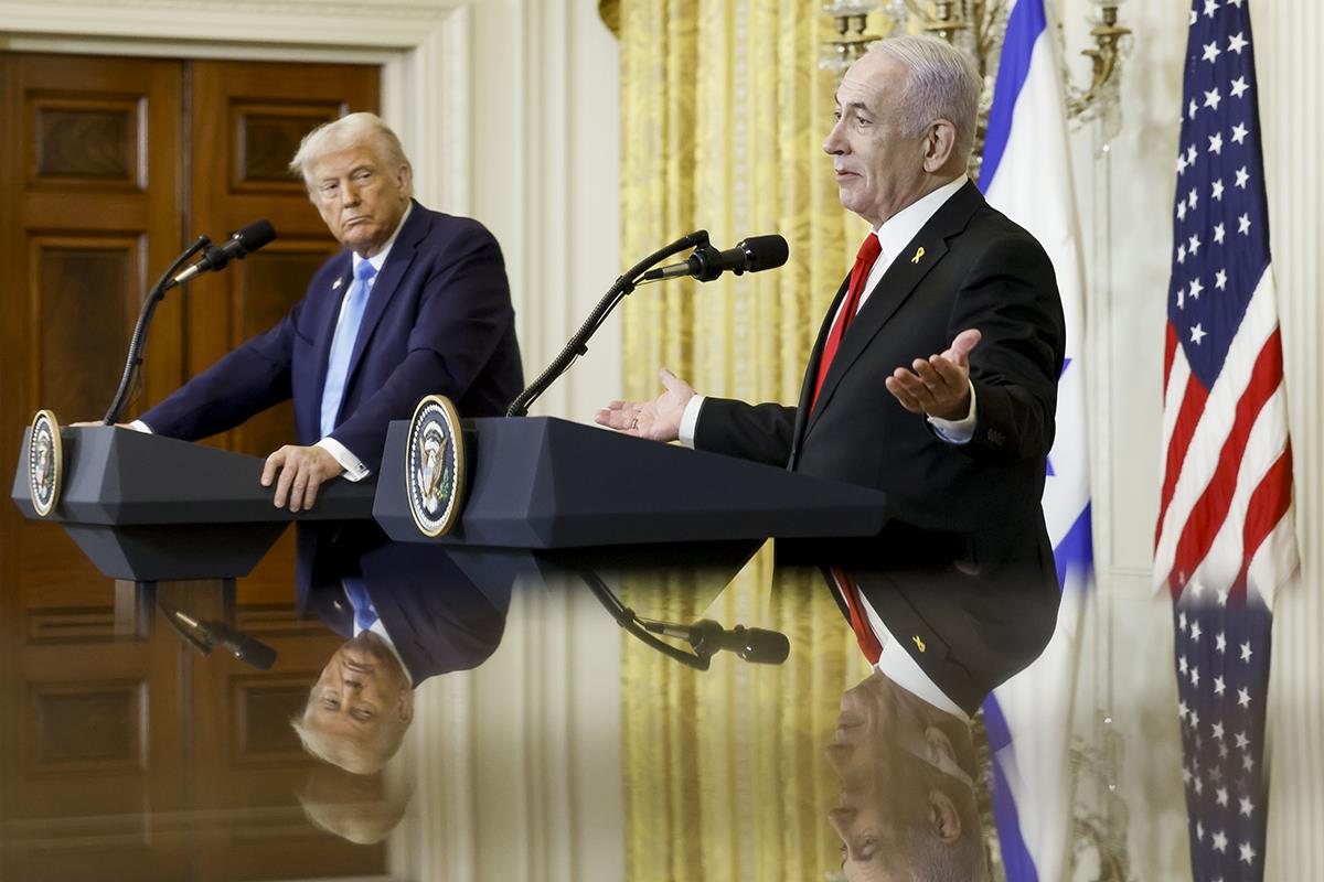 Donald Tramp Netanajahu Bendžaminu