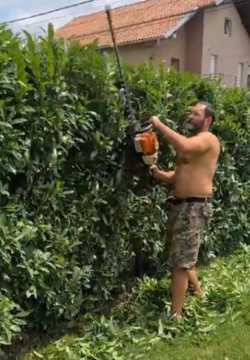 Aleksandar Srećković Kubura u mestu Ratina kod Kraljeva