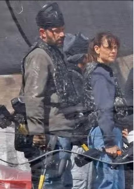 Dženifer Garner i Ben Aflek na pejntbolu 2.png