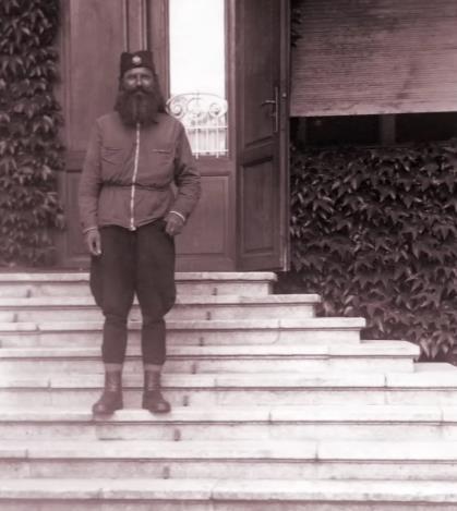 Nikola Kalabić u Kraljevoj vili na Oplencu