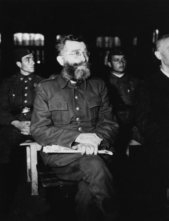 Draža Mihailović na suđenju