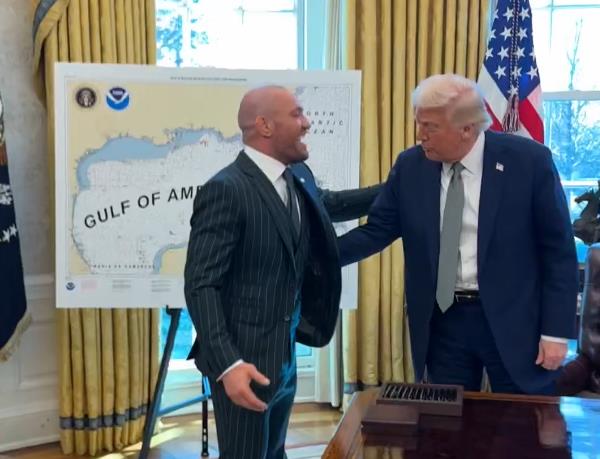 Tramp primio slavnog sportistu, nastao je potpuni haos