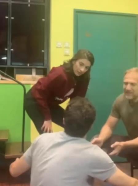 Anja Mandić i Milan Kalinić