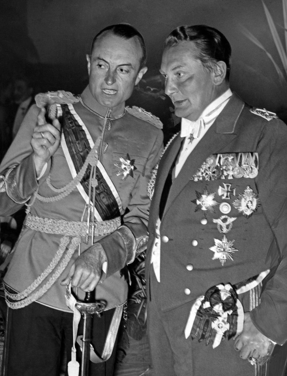 Knez Pavle i Herman Gering prilikom zvanične Pavlove posete Nemačkoj 1939. godine
