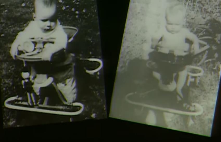 Blizanci Džim kao bebe, uporedne fotografije