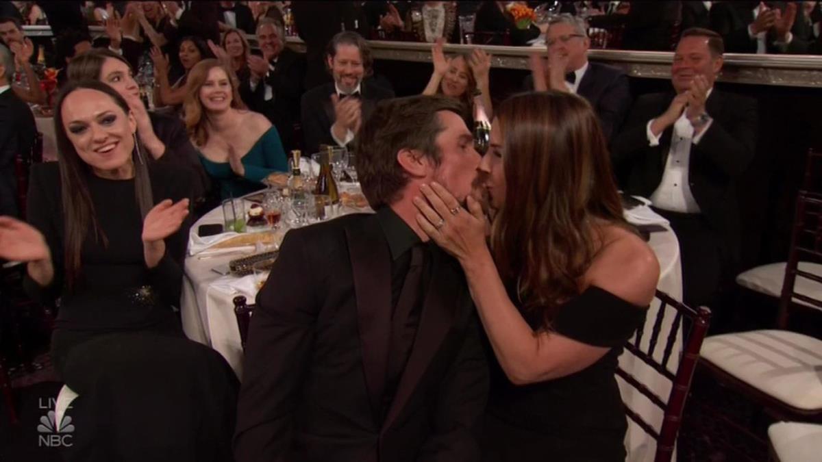 Kristijan Bejl i Sandra Sibi Blažić na dodeli Zlatnog Globusa