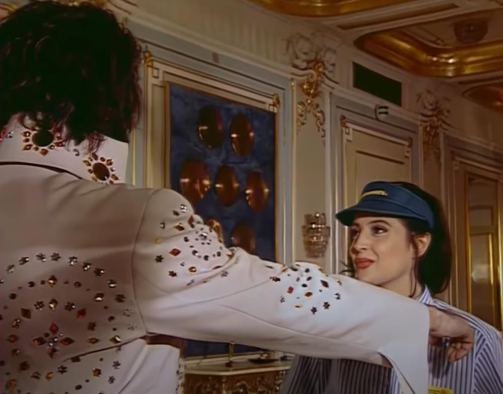 Dragana Mirković i Milorad Mandić Manda u filmu Slatko od snova