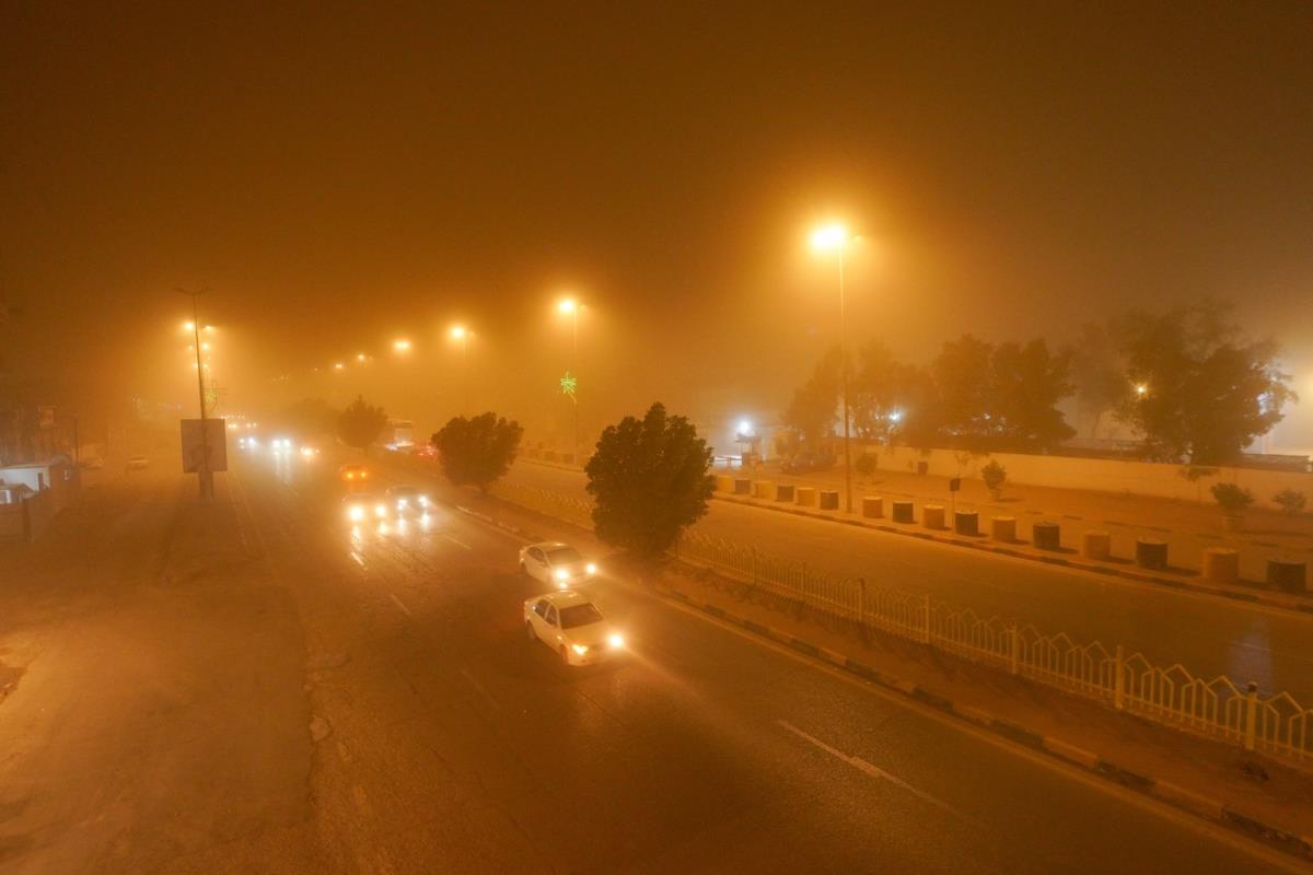 Irak peščana oluja